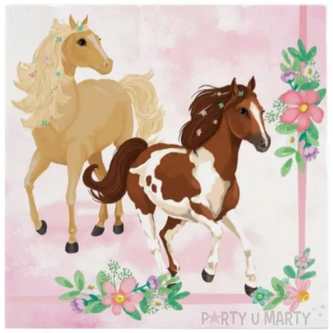 serwetki bajkowy konik amscan 33 cm 20 szt