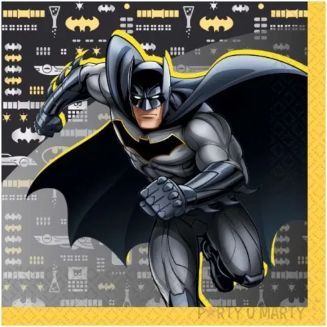 serwetki batman amscan 33 cm 16 szt