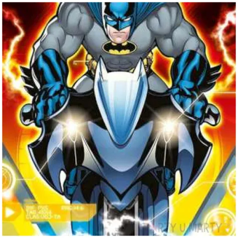 serwetki batman rogue rage procos 33 cm 20 szt