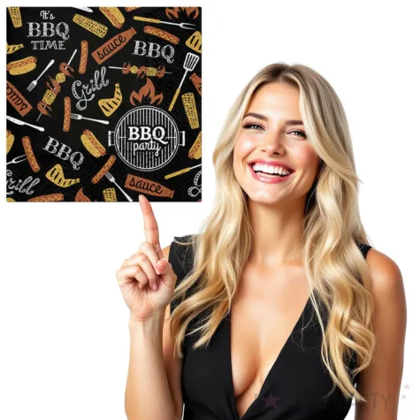 serwetki bbq party paw 33 cm 20 szt