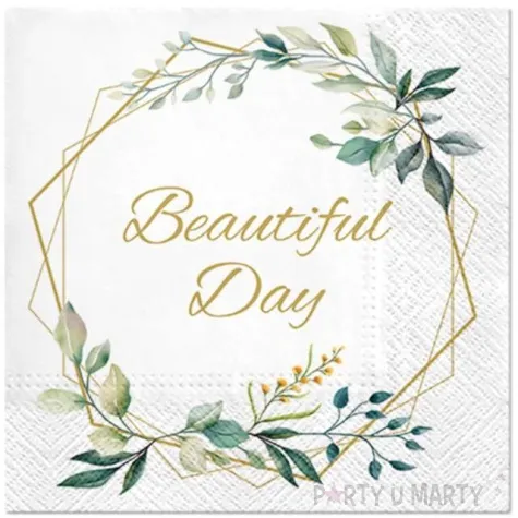 serwetki beautiful day paw 33 cm 20 szt