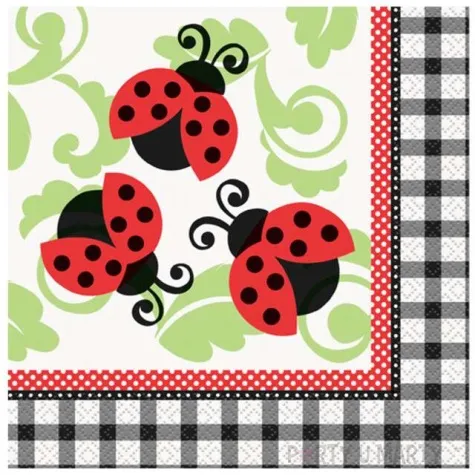 serwetki biedronki 33 cm 16 szt