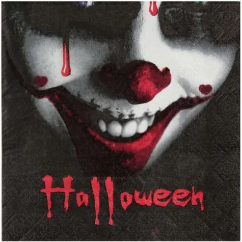 serwetki bloody halloween santex 33 cm 20 szt