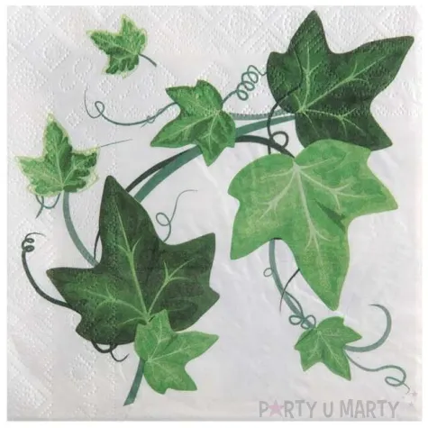 serwetki bluszcz 33 cm santex 20 szt