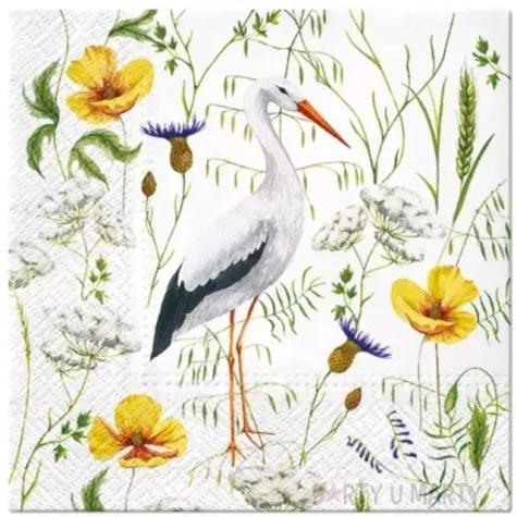 serwetki bocian paw 33 cm 20 szt