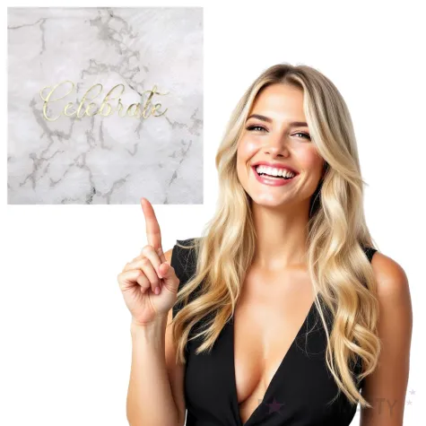 serwetki celebrate marmurkowe neviti 33 cm 16 szt