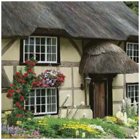 serwetki chatka na wsi maki 33 cm 20 szt