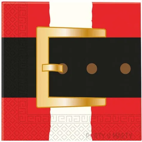 serwetki cheerful santa claus procos 33 cm 20 szt