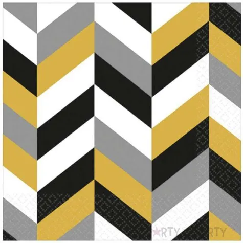 serwetki chevron modern 20 cm 16 szt