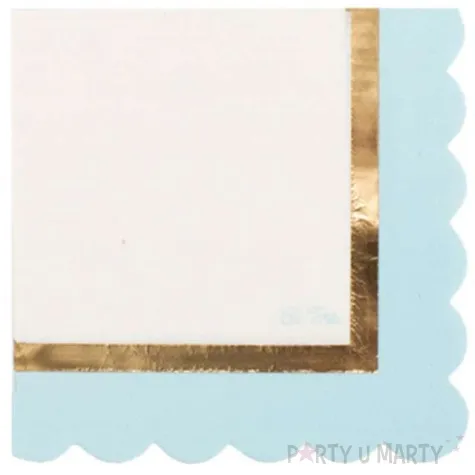 serwetki chic blue 33 cm givi italia 16 szt