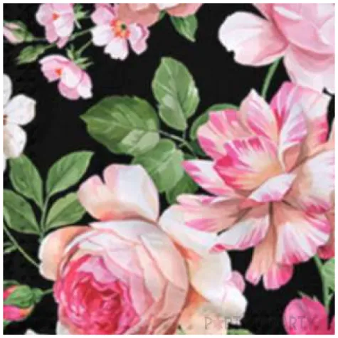 serwetki ciemne roze paw 33 cm 20 szt