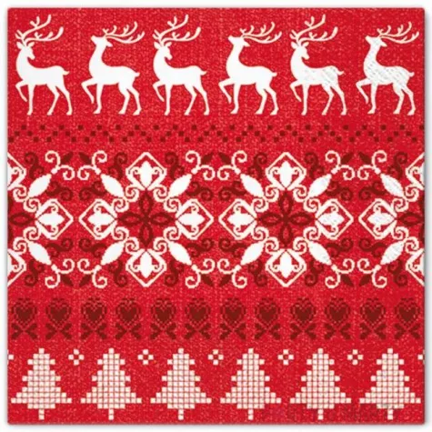 serwetki cieple swieta paw 33 cm 20 szt