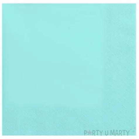 serwetki classic bright partypal turkusowe 33 cm 10 szt