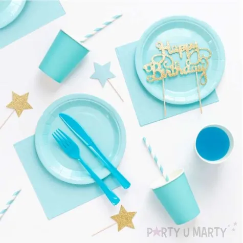 serwetki classic bright partypal turkusowe 33 cm 10 szt