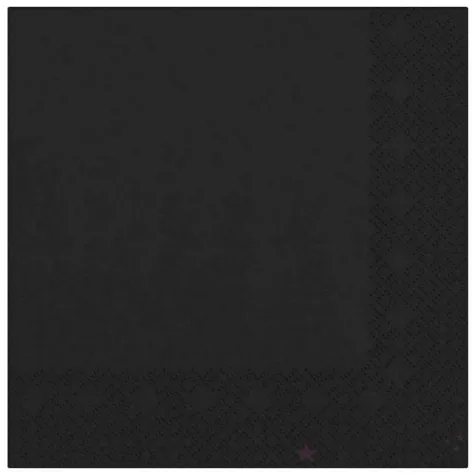 serwetki classic czarne folat 33 cm 20 szt