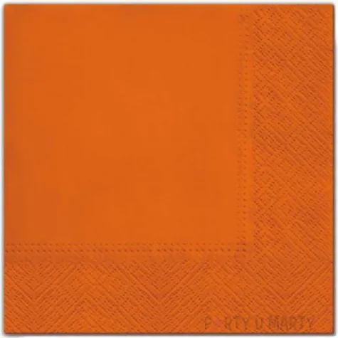 serwetki classic pomaranczowe paw 33 cm 20 szt