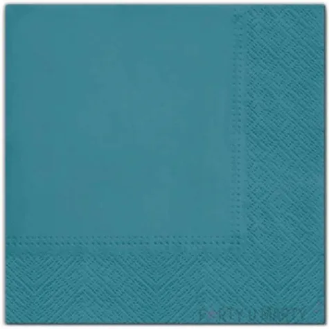 serwetki classic turkusowe paw 33 cm 20 szt
