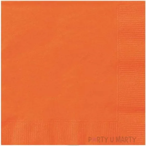 serwetki classic unique pomaranczowe 33 cm 20 szt