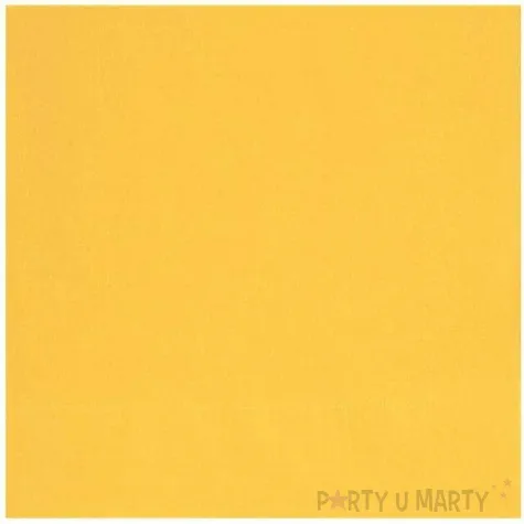 serwetki classic unique zolte 33 cm 20 szt