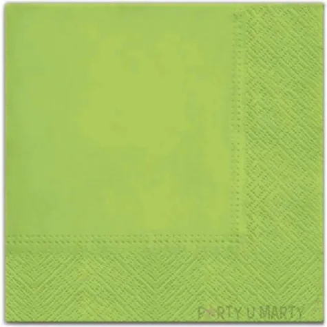 serwetki classic zielone paw 33 cm 20 szt