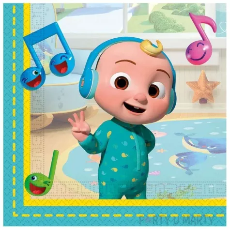 serwetki cocomelon procos 33 cm 20 szt