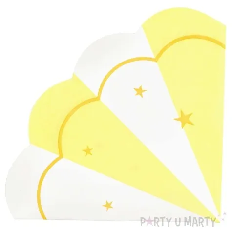 serwetki crazy cake gwiazdki amscan 33 cm 12 szt