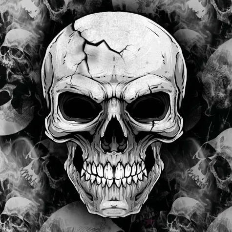 serwetki czaszki halloween guirca 33 x 33 cm 12 szt