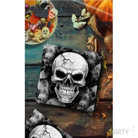 serwetki czaszki halloween guirca 33 x 33 cm 12 szt
