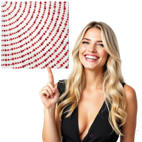 serwetki czerwone korale paw 33 cm 20 szt