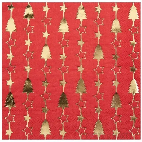 serwetki dazzling christmas neviti 33 cm 16 szt