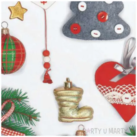 serwetki dekoracje vintage maki 33 cm 20 szt