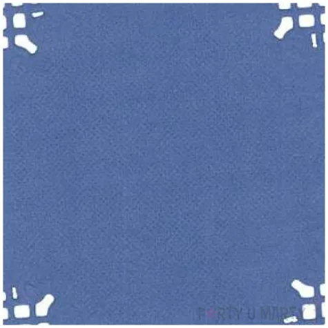 serwetki dekoracyjne classic niebieskie titanum 11 5 cm 35 szt