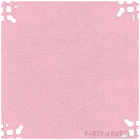 serwetki dekoracyjne classic rozowe jasne titanum 11 5 cm 35 szt