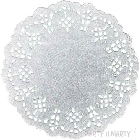 serwetki dekoracyjne classic srebrne titanum 11 5 cm 35 szt