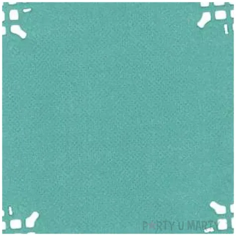 serwetki dekoracyjne classic turkusowe titanum 11 5 cm 35 szt