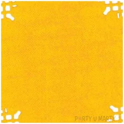 serwetki dekoracyjne classic zolte titanum 11 5 cm 35 szt