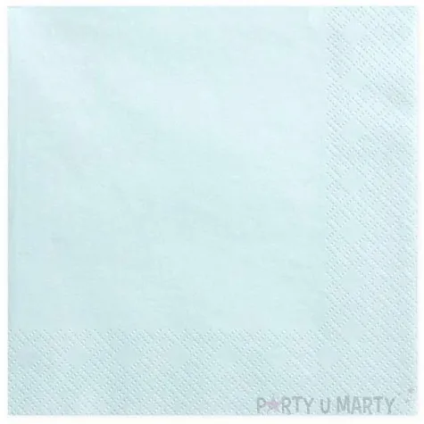 serwetki dinner classic blekitne jasne 40 cm 20 szt