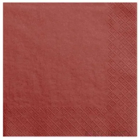 serwetki dinner classic czerwone 40 cm 20 szt