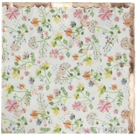 serwetki ditsy floral ginger ray 25 cm 16 szt