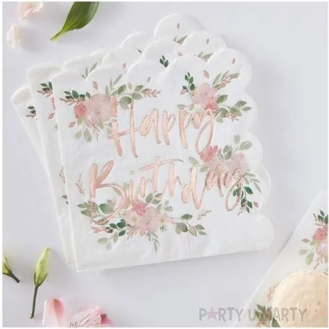 serwetki ditsy floral mix ginger ray 33 cm 16 szt