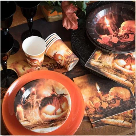 serwetki dynia halloween santex 33 cm 20 szt