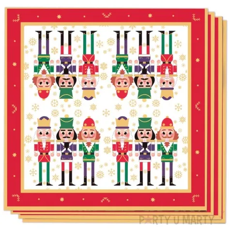 serwetki dziadek do orzechow guirca 33 cm 12 szt