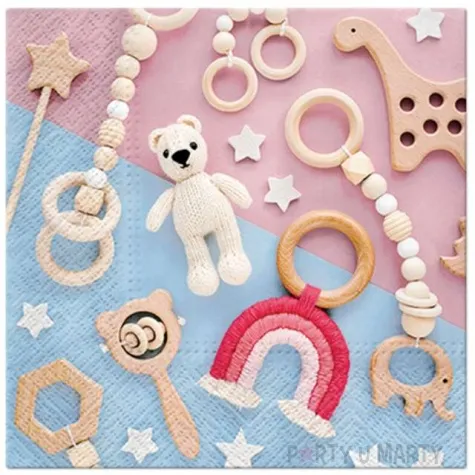 serwetki dzieciece zabawki paw 33 cm 20 szt