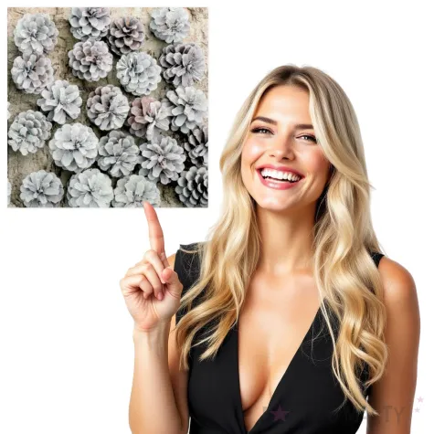 serwetki ekologiczne szyszki maki 33 cm 20 szt