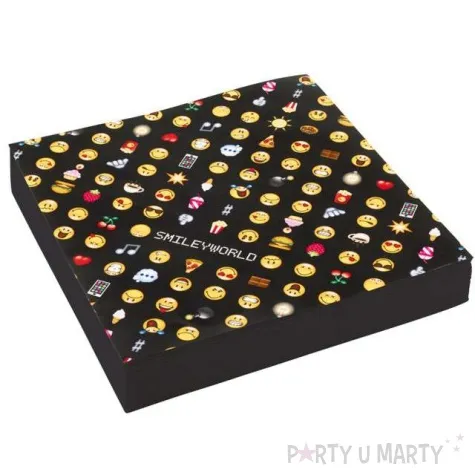 serwetki emotki amscan 33 cm 20 szt