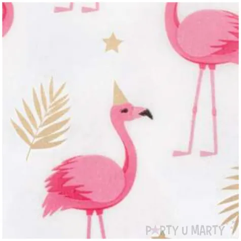 serwetki flamingi hawajskie boland 33 cm 12 szt