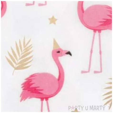 serwetki flamingi hawajskie boland 33 cm 20 szt