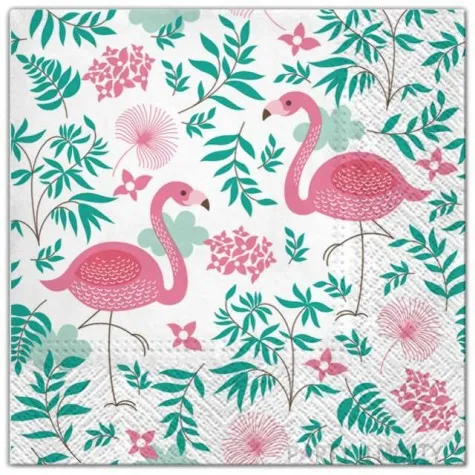 serwetki flamingi maki 33 cm 20 szt