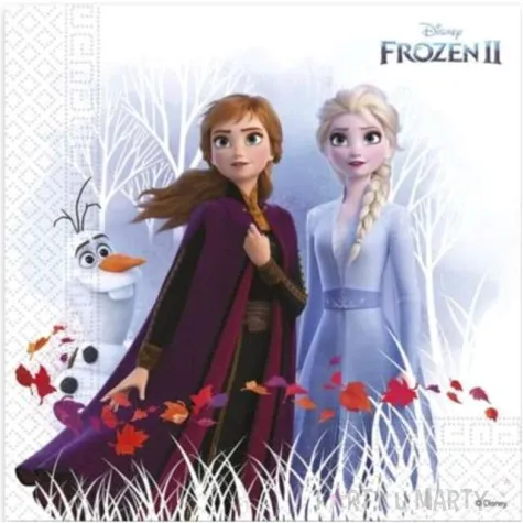 serwetki frozen 2 kraina lodu eko procos 33z33 cm 20 szt