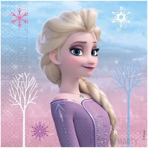 serwetki frozen 2 kraina lodu procos 33x33 cm 20 szt